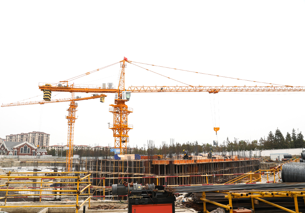 Qtp63 (5610) 6ton Topkit Type Tower Crane Jib Længde 56m