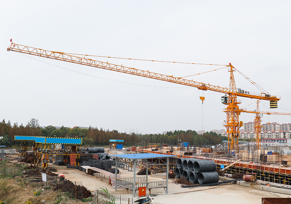 QTZ125 (6015) Topkit Construction Tower Crane 10T Load Capacity