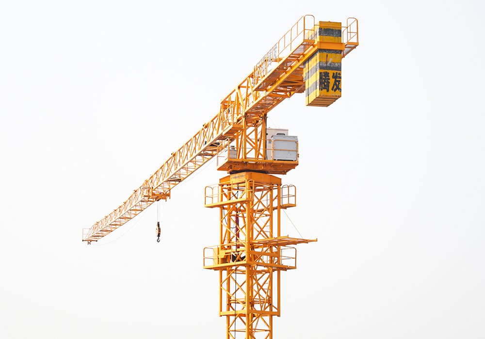 QTP125 (6016) Flat Top Type Tower Crane 8t Jib Længde 60m
